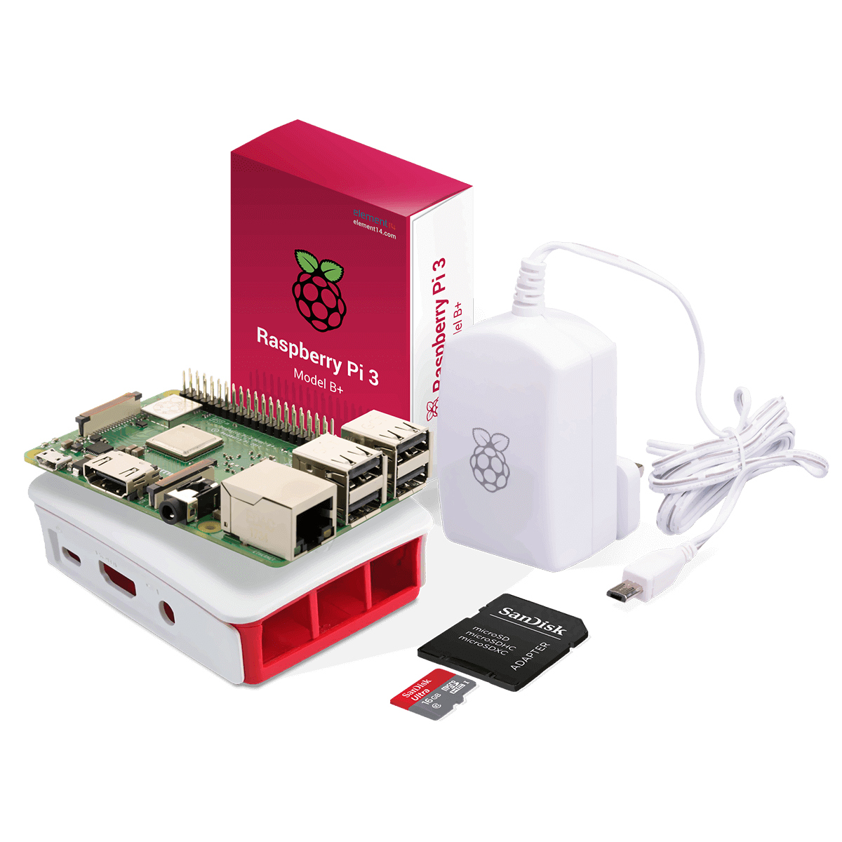 购买您的Raspberry Pi 3B +及其配件，我们的购买指南！